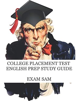 college placement exam books - english